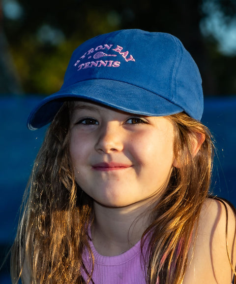 Hat - Blue/Pink Logo